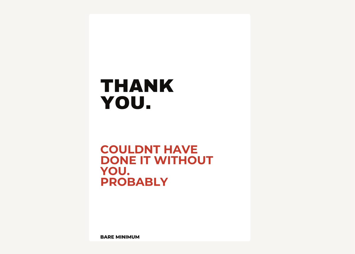 THANK YOU.
