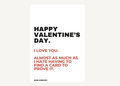 HAPPY VALENTINES.